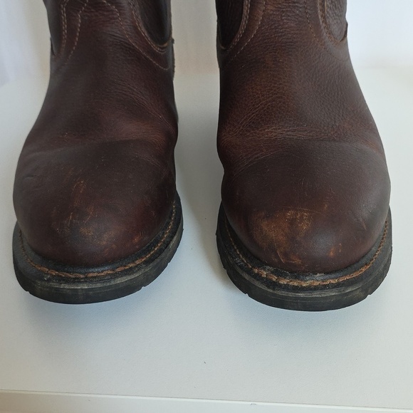 Ariat Mens Brown Waterproof Work Boots.  Size 12EE